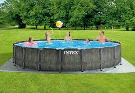 Bestway 56714 Oval Above Ground Pool With Swim Vista Porthole 427x250x100 Cm 56714 By Produceshop Similar Products Idfdesign