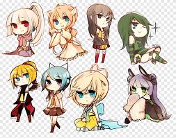 Anime Seni Chibi Mangaka Kucing Lucu Mamalia Manga Png Pngegg
