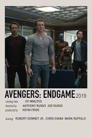 Avengers Endgame Movie Polaroid In 2021 Joe Russo Robert Downey Jr Movies