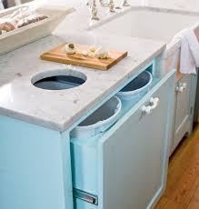 The only drawback is that we have to manually lift the lid. Pullout Garbage Drawer 50 Favorite Built In Storage Ideas Photos Myhomeid Home Kitchens Home Kitchen Design