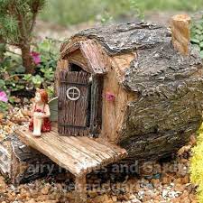 The Hidden Hollow Cottage Would Be Perfect For A Summer Camp Or Woodland Knoll Themed Fairy Garden Fairy Garden Crafts Fairy Tree Houses Fairy House Diy