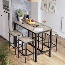 Find the perfect high top tables & bistro tables at hayneedle, where you can buy online while you explore our room designs and curated looks for tips, ideas & inspiration to help you along the way. Griege Bar Table Stool Set In 2021 Breakfast Bar Table Kitchen Bar Table Bar Table And Stools