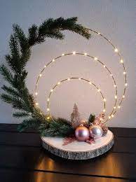 Christmas Hula Hoop Decoration Ideas In 2021 Holiday Crafts Christmas Xmas Crafts Christmas Wreaths Diy