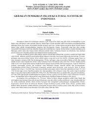 Wayang adalah bagian dari ritual agama politeisme, namun kemudian diubah menjadi sarana dakwah dan inilah sebuah penegasan betapa pentingnya eksistensi islam kultural. Top Pdf Islam Nusantara Gerakan Kultural Dan Islam Tradisi Dalam Sejarah Muslim 123dok Com