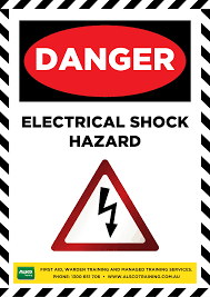 Many people experience electrical shocks. Danger Sign Posters Free Download Alsco Training