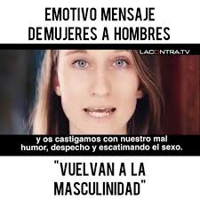 Mensaje antifeminista