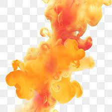Orange Grainy Suspension Ink Smoke Ink Orange Png Transparent Clipart Image And Psd File For Free Download Watercolor Illustration Brush Background Prints For Sale