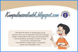 Kunci Jawaban Bupena Kelas 4a Ilmusosial Id