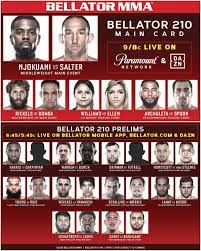 Aug 13, 2021 · mma fighting has bellator 264 results for the mousasi vs. Bellatormma On Twitter It S Fight Day Catch All The Action Tonight With The Prelims Beginning At 6 45 Est On The Bellator App Live Free Around The Https T Co Hwrv6qdpna Main Event Kicks