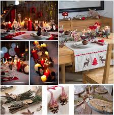 afficher l image d origine deco table noel table de noel traditionnelle deco table