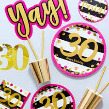 Turning 30 is considered your biggest birthday since. 30th Birthday Party Supplies Party Delights