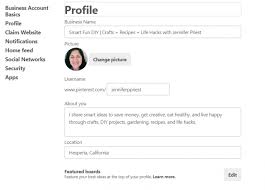 A business profile is like a résumé for your company. Pinterest Social Profile Image Maker Tool With Awesome Templates Glorify