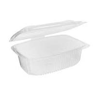 Hinged Lid Food Container Microwave PP 800ml 18,5x13,5cm (50 Units)