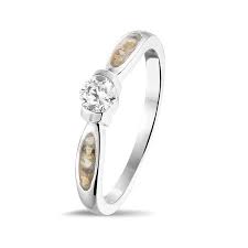 Cremation ashes into diamonds to diamonds from your pets personal carbon. See You Silver Solitaire Ring With Zircons Rg 043 Pet Ashes Memorial Jewellery Dignity Pet Crematorium