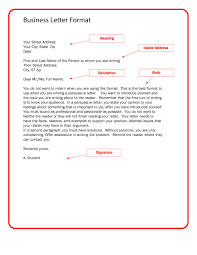 How To Write A Formal Business Letter Apparel Dream Inc