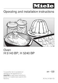 Check spelling or type a new query. Download Free Pdf For Miele H4880bp Oven Manual