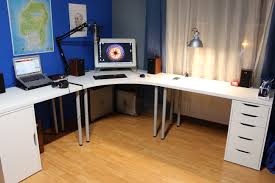 Ikea custom desks are perfect for you (even if your space is tiny). Ikea Bekant Corner Desk Gaming Setup Novocom Top