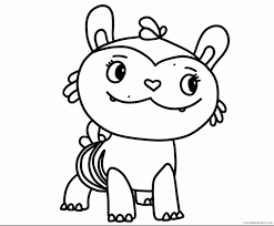 You can introduce the child to different animals in coloring pages on our website. Abby Hatcher Coloring Pages Printable Sheets Abby Hatcher Free 2021 A 0750 Coloring4free Coloring4free Com