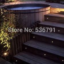 18 Pieces Lot 24mm Super Small Led Deck Light Ip67 12v Low Voltage Outdoor Recessed Led Step Light Stair Sc F1 Led Deck Lighting Deck Lighting Step Lighting