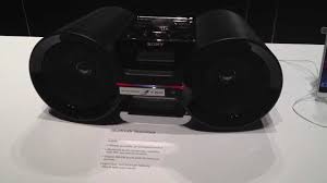 Ces 2013 Sony Zs Bty50 Bluetooth Boombox Speaker Youtube