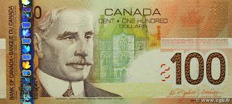 100 Dollars CANADA 2003 P.105a b94_4349 Банкноты
