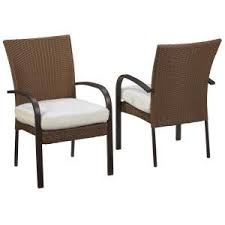 Hampton Bay Mix And Match Wicker Outdoor Patio Stationary Lounge Chair With Putty Tan Cushions In 2020 Lounge Chair Outdoor Patio Lounge Chairs Outdoor Dining Chairs