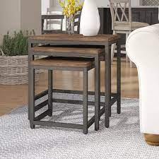 Diy plans to build these nesting end tables inspired by pottery barn pratt nesting side tables. Ekalaka 3 Piece Nesting Tables Nesting End Tables Furniture Nesting Tables