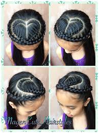 Heart Shape Dutch Lace Braid Kids Hairstyles Girls Hairdos Toddler Hairstyles Girl