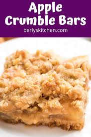 Apple Crumble Bars Recipe In 2020 Apple Crumble Bars Apple Crumble Entertaining Recipes