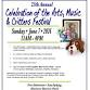 25th Annual Celebration of the Arts, Music and Critters Festival