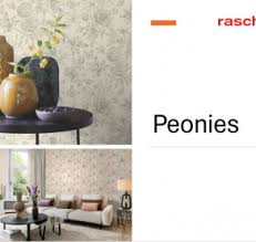 Обои Rasch Peonies 582215, цены, фото | Интернет-магазин Oboi-ma.ru