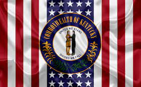 Download Wallpapers Kentucky Usa 4k American State Seal Of Kentucky Silk Texture Us States Emblem States Seal American Flag Besthqwallpapers Com Kentucky Estados Dos Estados Unidos Bandeira Americana