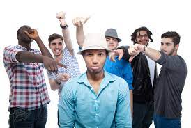People pointing and laughing drawing stock illustrations They Re All Going To Laugh At You Sociology In Focus