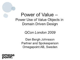 Dan Bergh Johnsson Refreshes The Listeners Memory On Using Value Objects Showing By Example How Their Good Use Can Revol Domain Driven Design Read Later Words