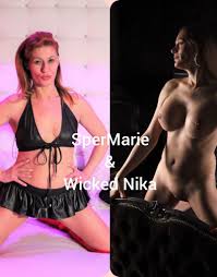 Wicked Nika & SperMarie Dreh und anschließendem Gb