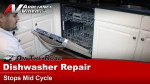 Kitchenaid Kudc10fxss3 Dishwasher Repair Stops Mid Cycle Impeller Appliance Video