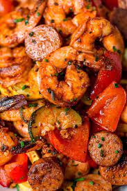 Air Fryer Cajun Shrimp Dinner Low Carb Skinnytaste Recipe Air Fryer Recipes Healthy Air Fryer Dinner Recipes Cajun Shrimp Recipes