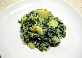Uova e spinaci in padella. Risotto Con Spinaci E Patate Che Cucini Oggi