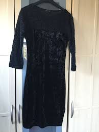 River Island Black Velvet Dress Size 8 Fashion Clothes Shoes Accessories Womensclothing Dresses Ebay Link Dresses Velvet Dress