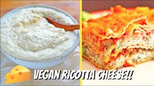 Combine the ricotta, goat cheese, eggs, basil, ½ cup of the parmesan, 1½ teaspoons salt, and ¾ teaspoon pepper in the bowl of an electric mixer fitted with the paddle attachment and mix on low speed. Easy Ricotta Cheese Vegan For Lasagna Tiramisu Youtube