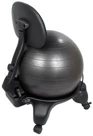 Okay So I Really Like The Idea Of This Makes Sense To Me Balance Ball Chair Ball Chair Exercise Ball Chairs