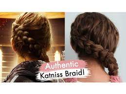 Katniss everdeen hair braid tutorial from 'the hunger games' on jennifer lawrence by hunger games stylist linda flowers. Authentic Katniss Braid Hunger Games Special Guest Cute Girls Hairstyles Youtube