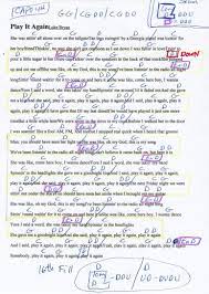 Play It Again Luke Bryan Guitar Chord Chart Capo 4th Fret Guitar Chord Chart Guitar Chords Guitar