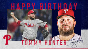 Hunter and davis will be missed, but it seems like a necessary move to help the pen while not giving up any top tier prospects. Happy Birthday To Tommy Hunter Philadelphia Phillies Facebook