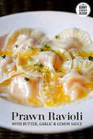 Prawn Ravioli Made With Dumpling Wrappers Easy Recipe Bunny Eats Design Ravioli Dumpling Wrappers Shrimp Ravioli Recipe