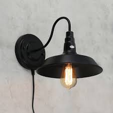 The pharos pendant, calla pendant and oculo pendant work best. Black Retro Wall Sconce Lighting Indoor Hanging Bed Lamp Gooseneck Wall Light Fixture Plug In Cord With On Off Switch E26 E27 For Farmhouse Bedroom Bathroom Kitchen Wish