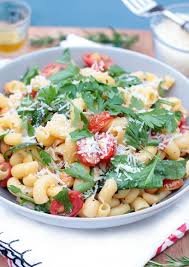 Easy Healthy Pasta With Crispy Rosemary Chickpeas Recipe Easy Healthy Pasta Recipes Healthy Pastas Easy Mediterranean Diet Recipes