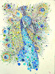 Animal Paintings Made From Hundreds Of Colored Dots Designwrld Dot Art Painting Etsy Art Prints Animal Paintings