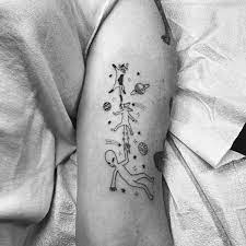 Artist Turns Quirky Line Drawings Into Funny Tattoo Illustrations Funny Tattoos Tattoo Illustration Alien Tattoo