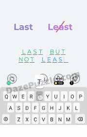 Posted by fssuh on 3 february 2021, 5:03 pm. Dingbats Level 142 Last Least Answer Daze Puzzle